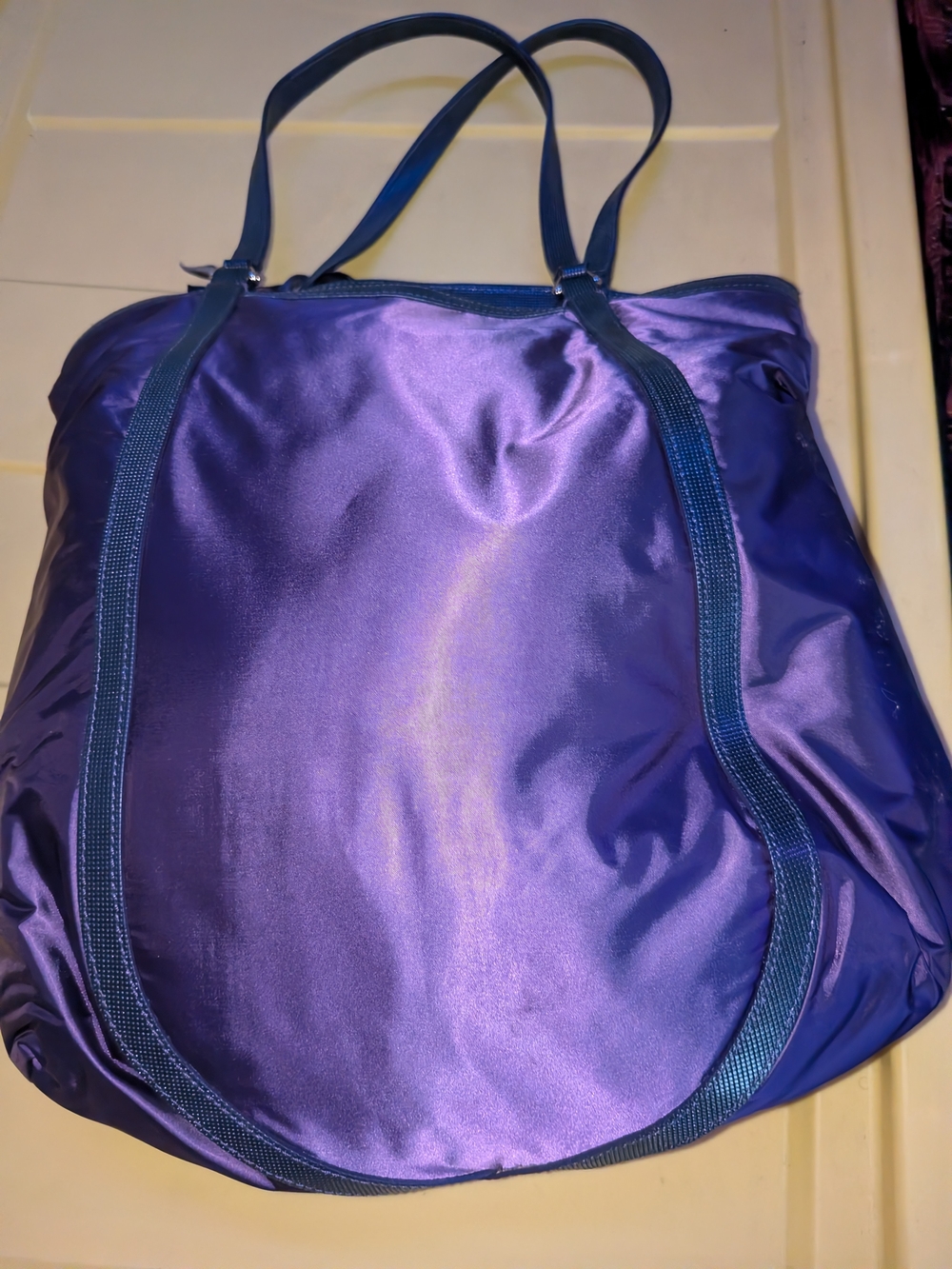 Henri Bendel Reversible Purse Purple View 2